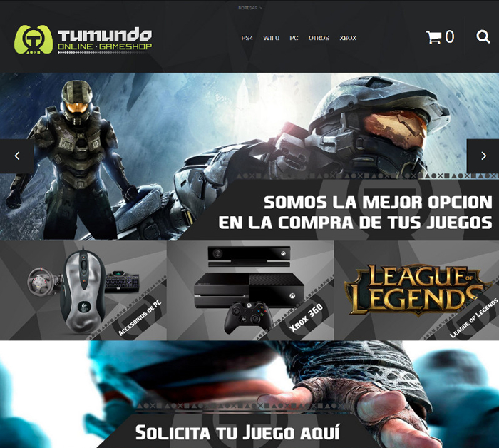 TuMundoOnline Gameshop