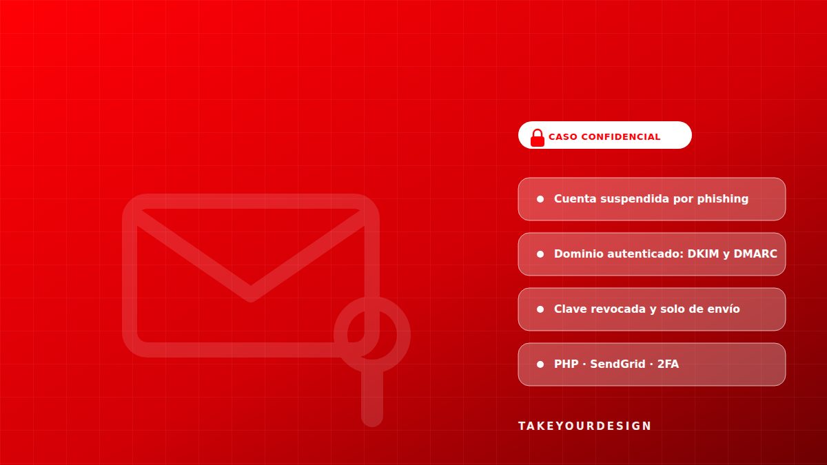 Ciberseguridad del correo con SendGrid para transporte de carga