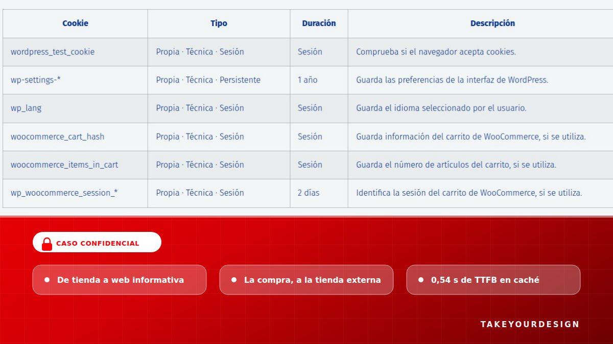 De tienda a web informativa en WordPress para distribuidor sanitario